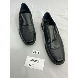 Mens Perry Ellis Port Folio Ultra Foam Luca Loafers 10.5 Black Slip On